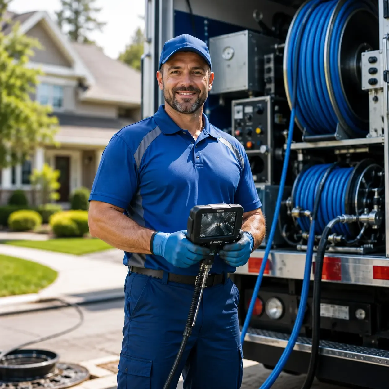 Local outdoor drain cleaning specialists in Grand Ridge, IL